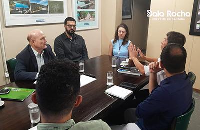 Prefeito Bala Rocha cumpre agenda em Brasília e articula obras estruturantes para Santana