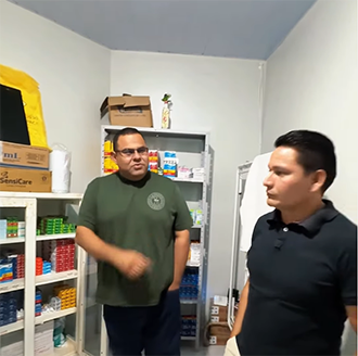 Prefeito Elielson vistoria UBS do Munguba e destaca funcionamento regular da unidade 