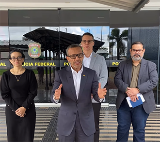 Prefeito em exercício de Macapá reforça diálogo com a Polícia Federal