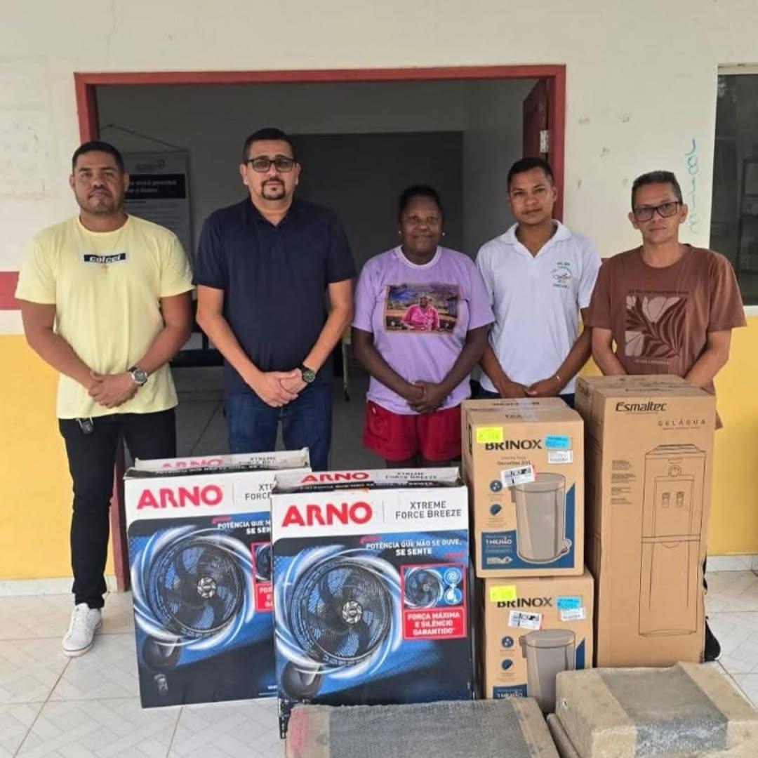 Secretaria de Saúde de Mazagão entrega equipamentos e visita UBS em comunidades do interior
