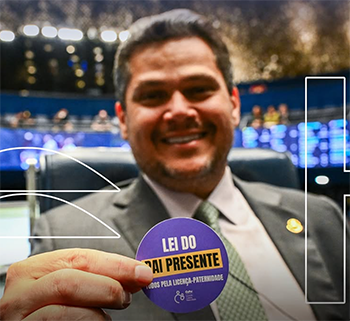 Senado aprova ampliação gradual da licença-paternidade para até 20 dias