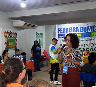 Ferreira Gomes dá início a programa de formação em leitura e escrita na educação infantil