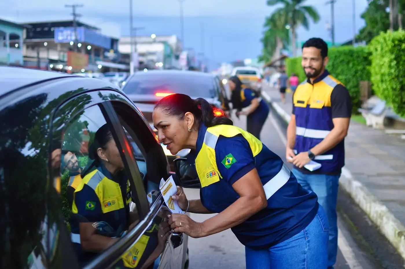 Governo do Amapá e Grupo Equatorial iluminam orla de Macapá em ação do Maio Amarelo 2026