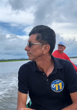 Guido Mecânico intensifica agenda em comunidades indígenas e reforça discurso de proximidade em Oiapoque