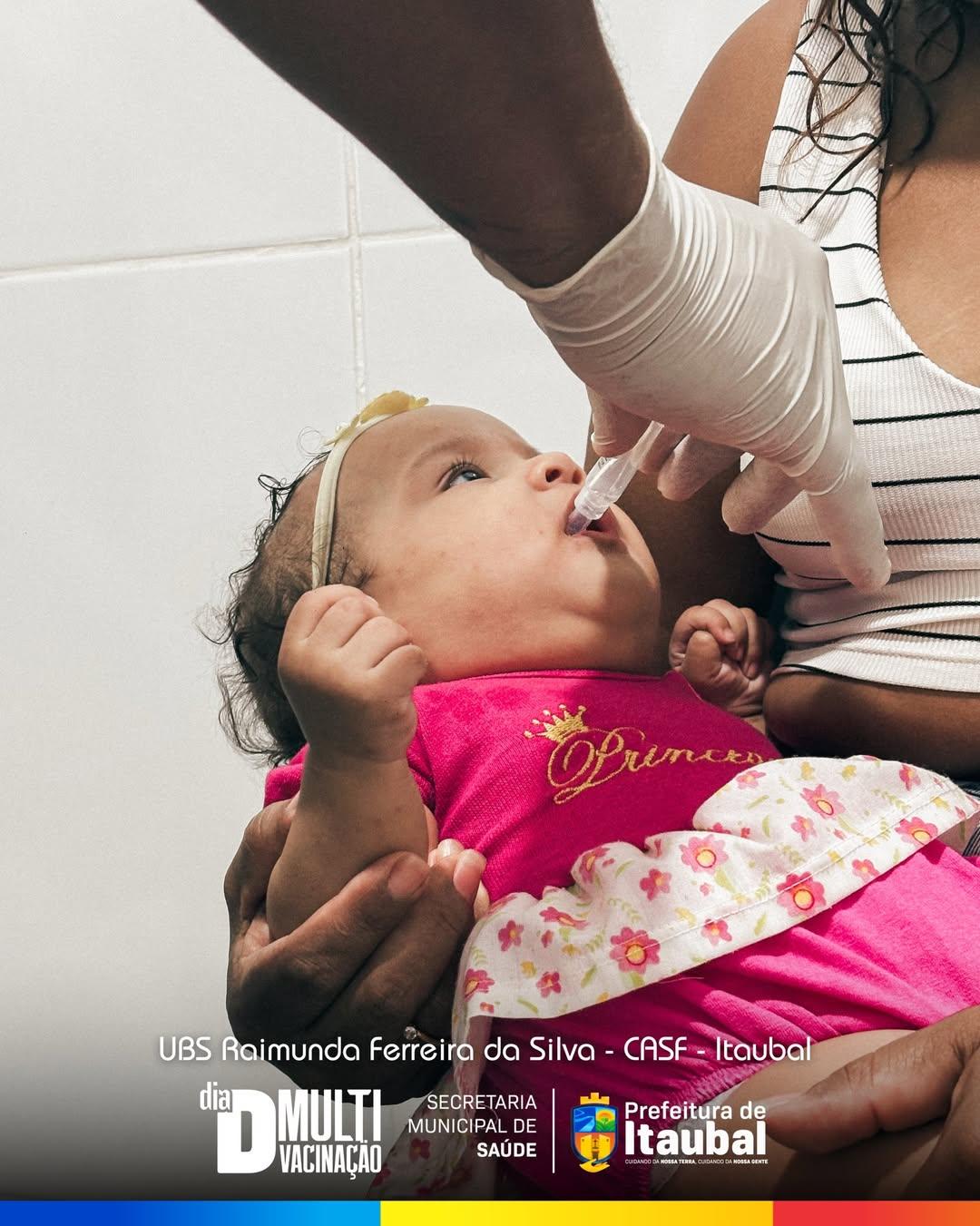 Itaubal mobiliza UBS no Dia D de Multivacinação e reforça proteção da população
