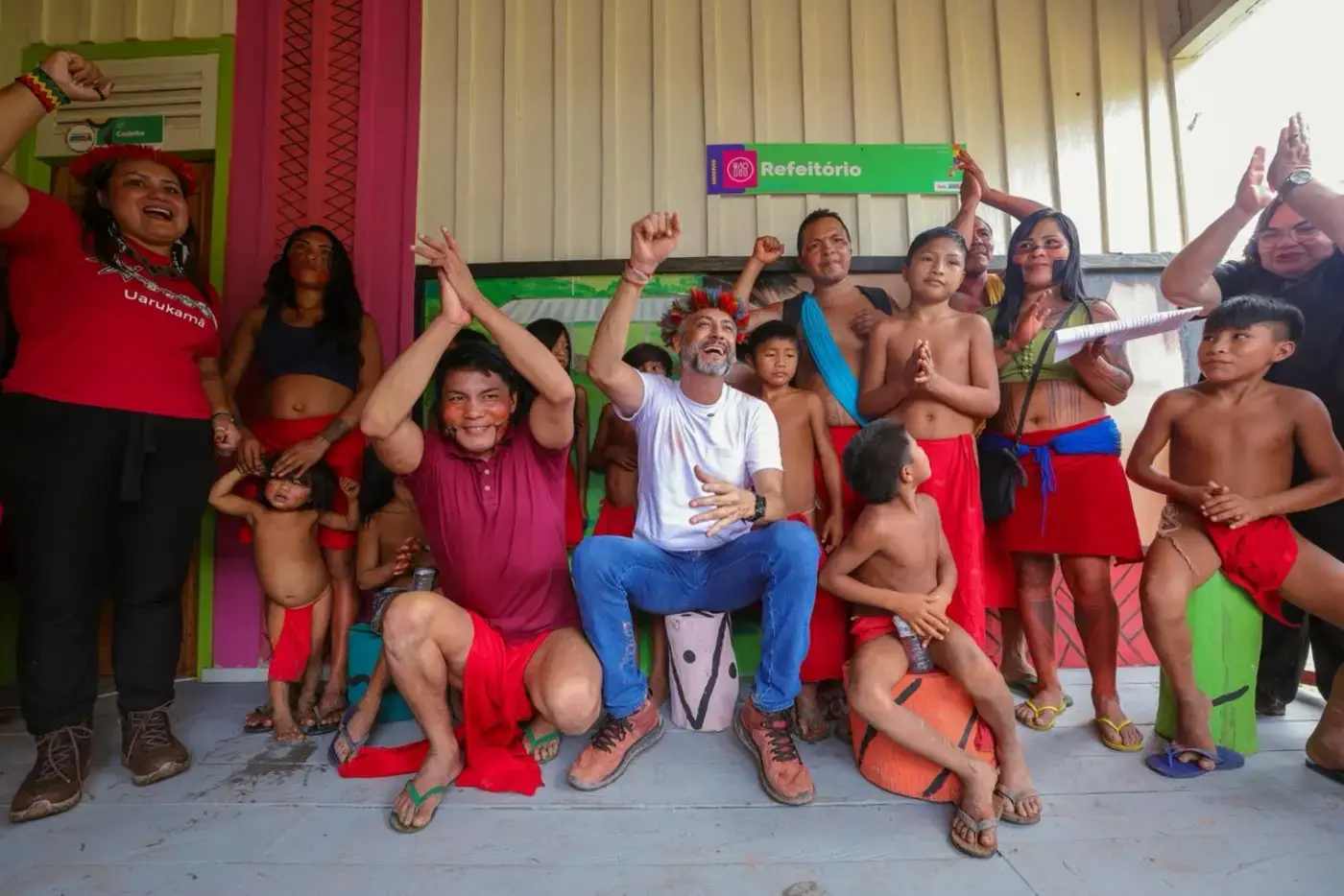No Dia dos Povos Originários, governador Clécio entrega quatro escolas indígenas nas Terras Wajãpi de Pedra Branca do Amapari