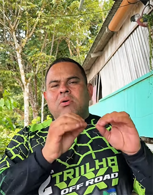 Prefeito acompanha cheia do Rio Amapari e mobiliza equipes em Porto Grande