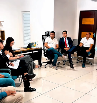 Vitória do Jari e Ministério Público reforçam diálogo institucional em encontro com prefeito