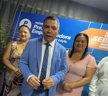 Vitória do Jari participa de premiação do Sebrae com projetos voltados ao desenvolvimento local