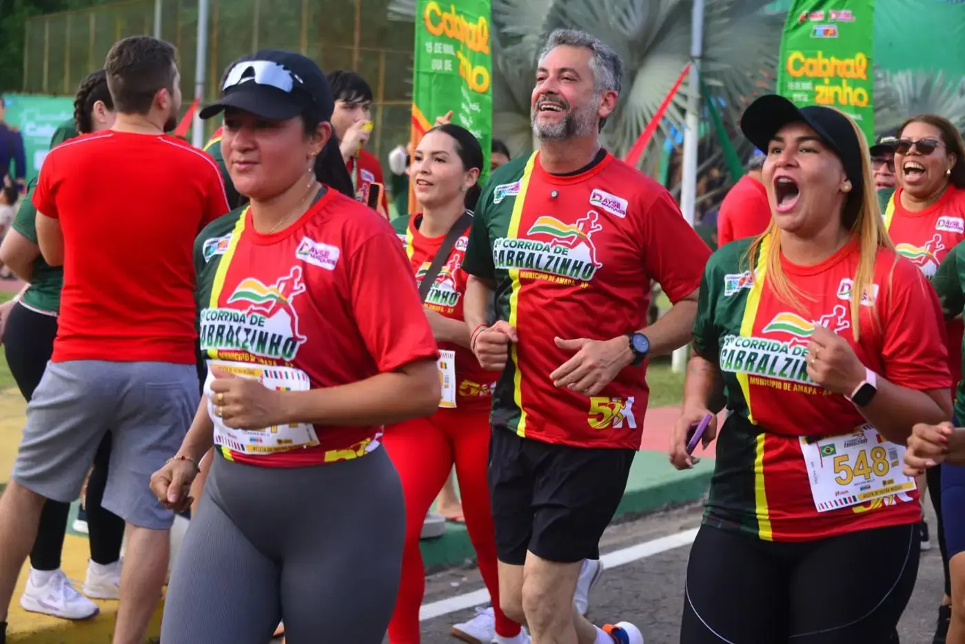 'A corrida agrega e valoriza a história do Amapá', destaca governador Clécio na 2ª Corrida de Cabralzinho, no município de Amapá