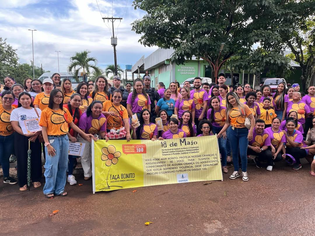Blitz Educativa reforça campanha Faça Bonito e rede de proteção em Oiapoque
