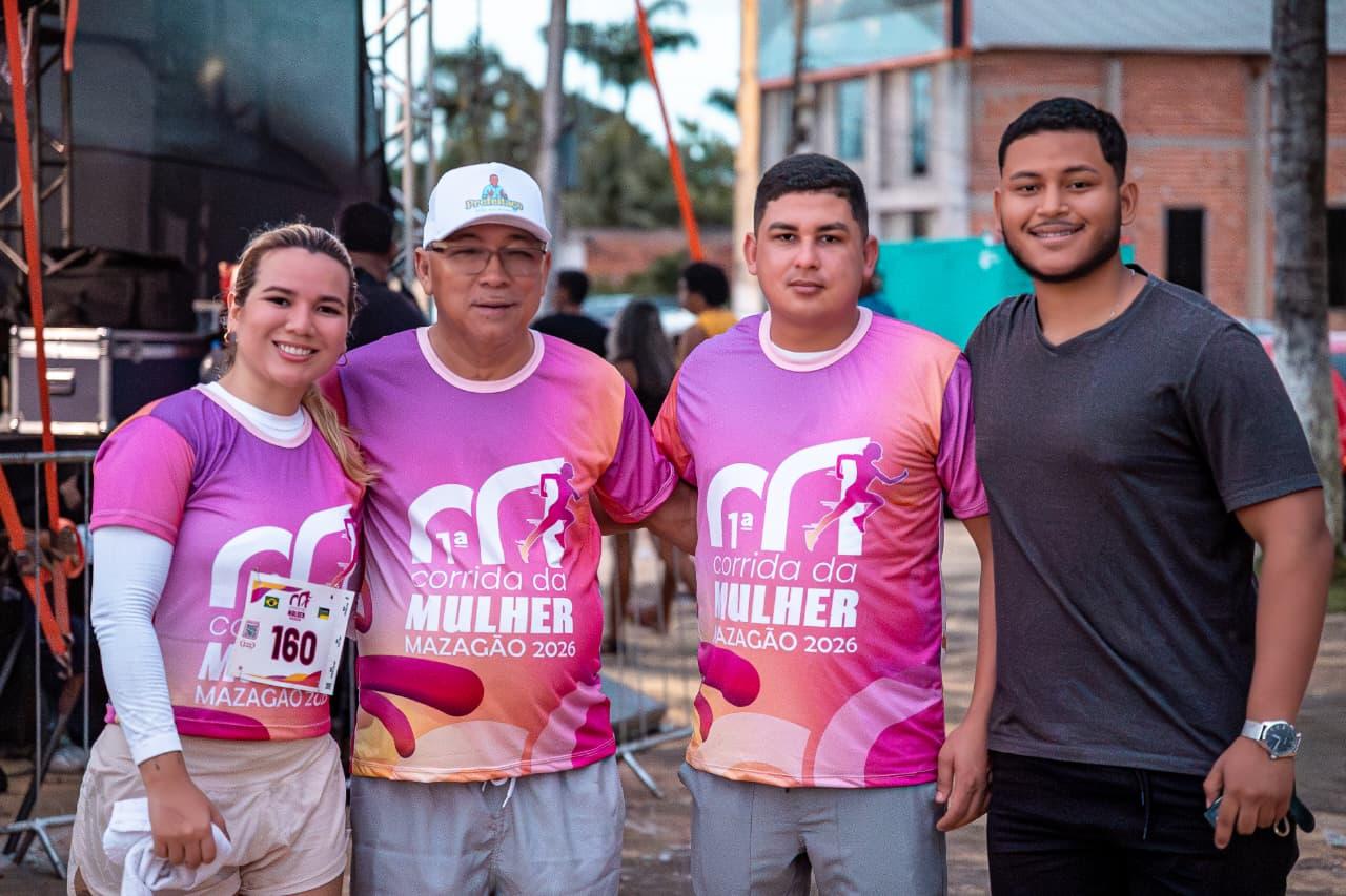 Corrida da Mulher reúne atletas e comunidade em Mazagão Novo