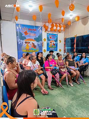 CRAS de Laranjal do Jari realiza ação do Maio Laranja e entrega alimentos do PAA