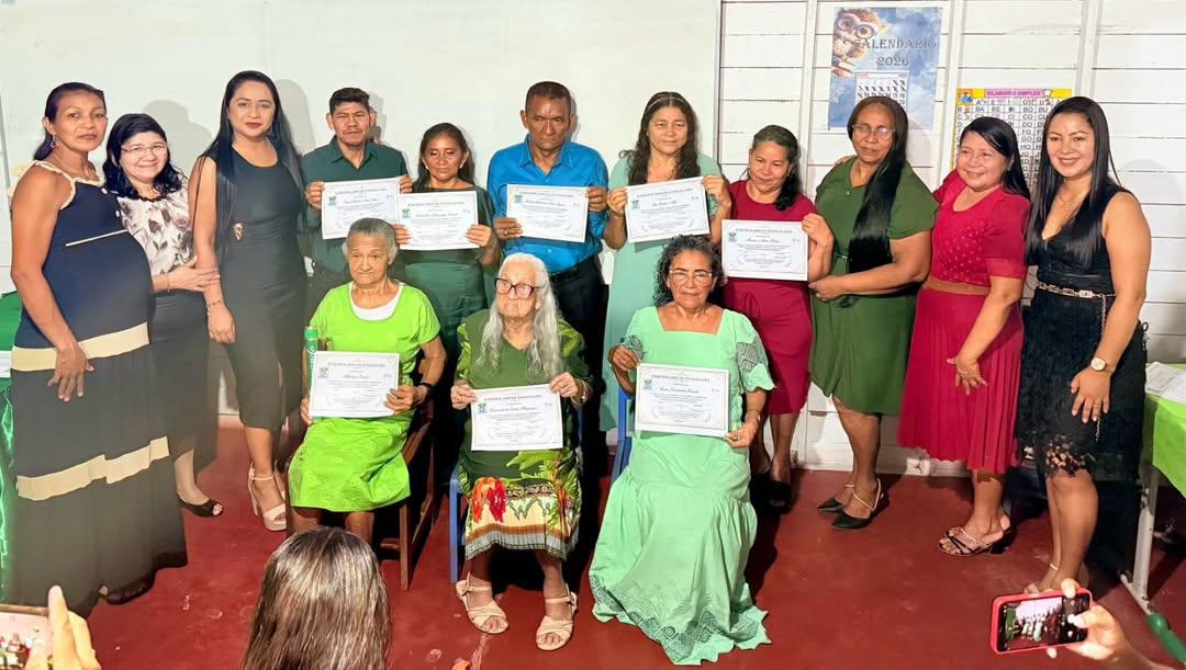 Itaubal encerra turma do Programa Brasil Alfabetizado com alunos de até 88 anos