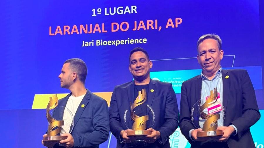 Laranjal conquista primeiro lugar nacional no Prêmio Sebrae Prefeitura Empreendedora
