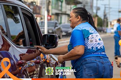 Laranjal do Jari realiza blitz educativa no Maio Laranja contra abuso e exploração sexual infantil