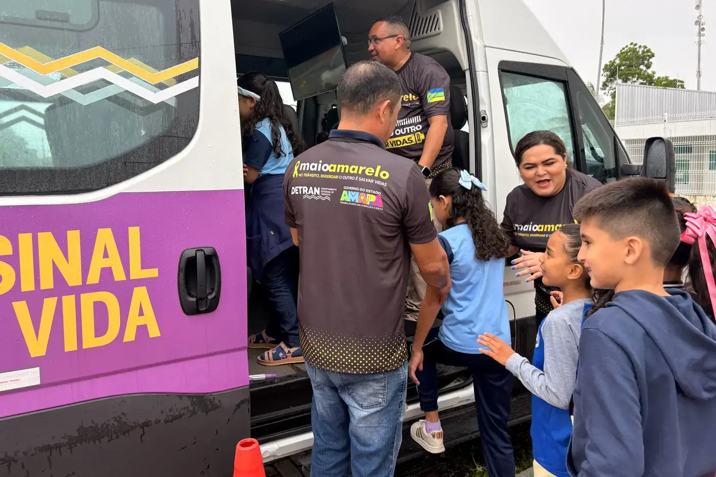 Maio Amarelo 2026: Detran Amapá inicia campanha educativa no município de Porto Grande