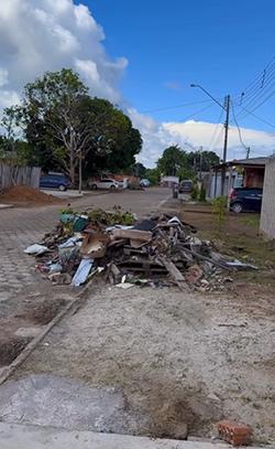 Mazagão alerta população sobre multas por descarte irregular de lixo e entulho