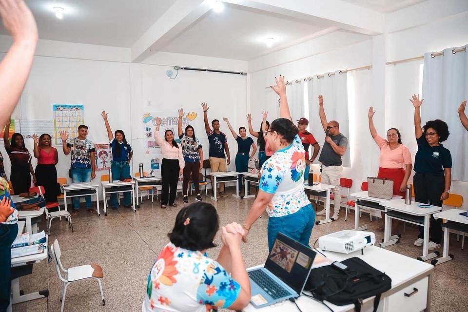 Mazagão realiza formação sobre atendimento educacional especializado na comunidade do Carvão