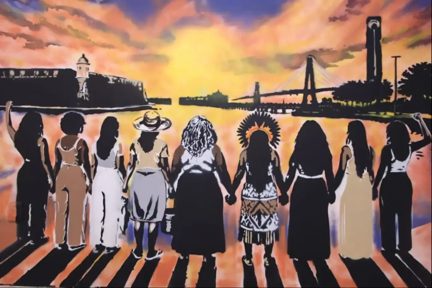 Mural in memoriam às vítimas de feminicídio no Amapá é inaugurado em parceria com o Ministério das Mulheres