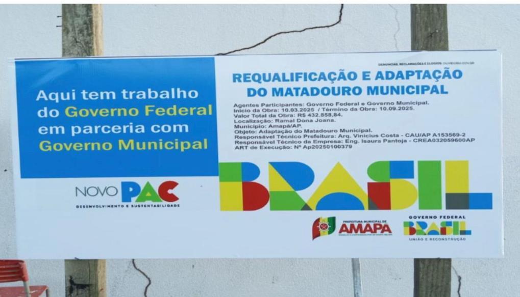 O ESCÂNDALO DO MATADOURO: Gestão Kelly Lobato paga 80% da obra, mas entrega apenas abandono em Amapá