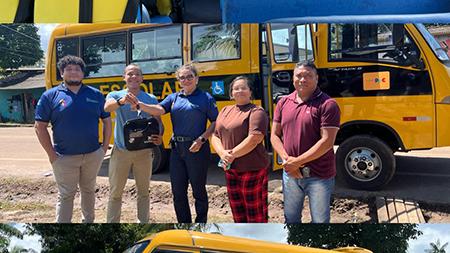 Pracuúba recebe novo ônibus escolar para reforçar transporte de alunos da rede municipal
