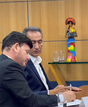 Prefeito Inácio busca apoio em Brasília para fortalecer o turismo em Oiapoque