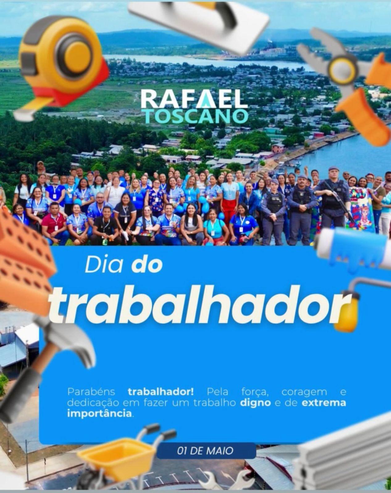 SEMED de Vitória do Jari homenageia profissionais da educação no Dia do Trabalhador