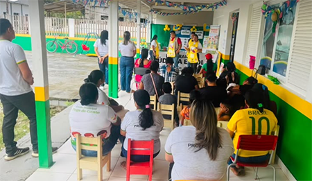 Ação do Programa Saúde na Escola leva cuidado e prevenção à Creche Pingo de Gente