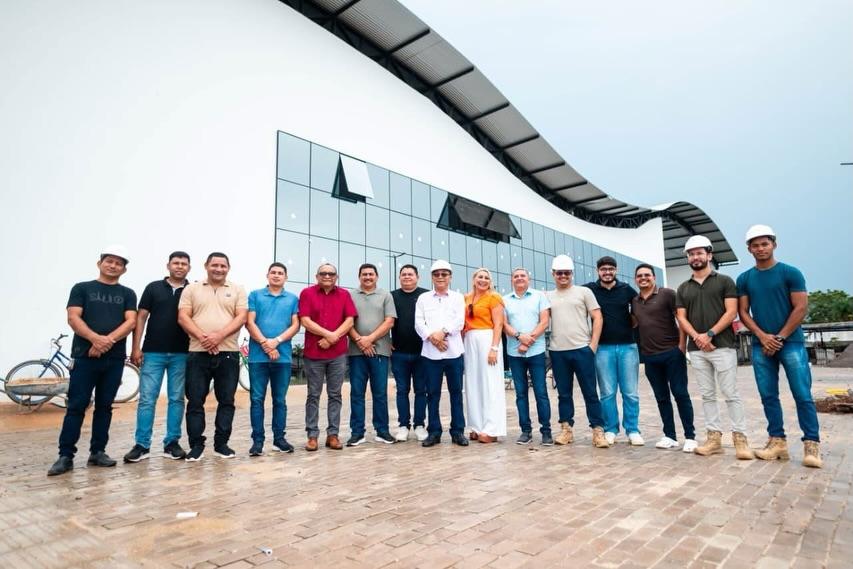 Chico Nó acompanha obras em fase final e destaca avanços em Mazagão
