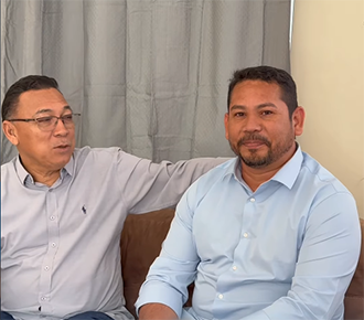 Chico Nó convida moradores da Vila Maracá para momento de fé durante Festival da Castanha