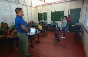 CREAS realiza palestra contra o trabalho infantil em escola de Vitória do Jari