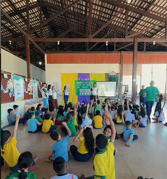 Educação ambiental e guarda responsável mobilizam alunos em escola de Santana