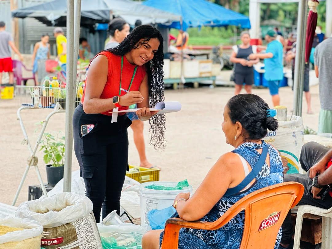 Mazagão inicia cadastro de agricultores que atuam na Feira Municipal