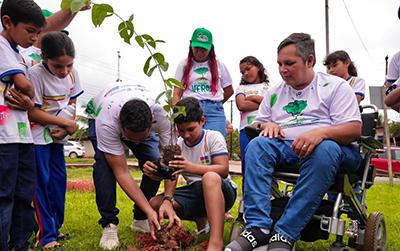 Pedra Branca realiza programação do Junho Verde com ações de educação ambiental