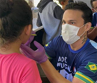 Prefeitura de Itaubal leva ação de saúde bucal à Comunidade de Inajá