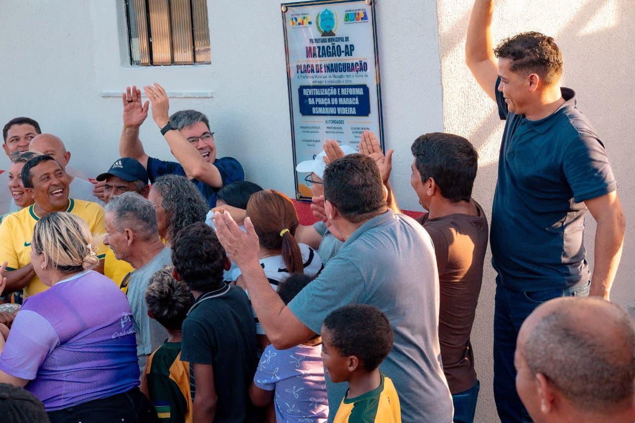 Prefeitura de Mazagão inaugura praça da Vila Maracá neste domingo