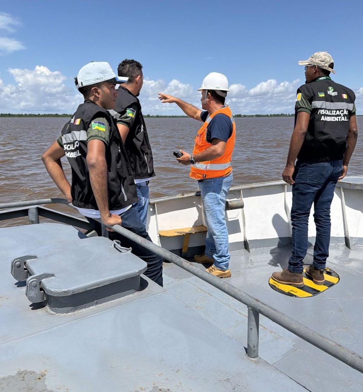 Prefeitura de Mazagão realiza vistoria ambiental no Rio Amazonas para implantação de porto flutuante