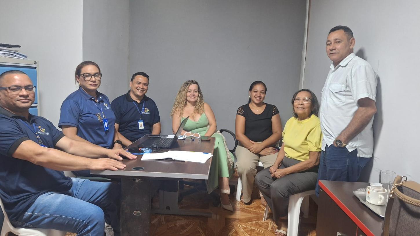 TCE/AP realiza visita técnica à Previdência de Santana para acompanhar processos de aposentadorias e pensões