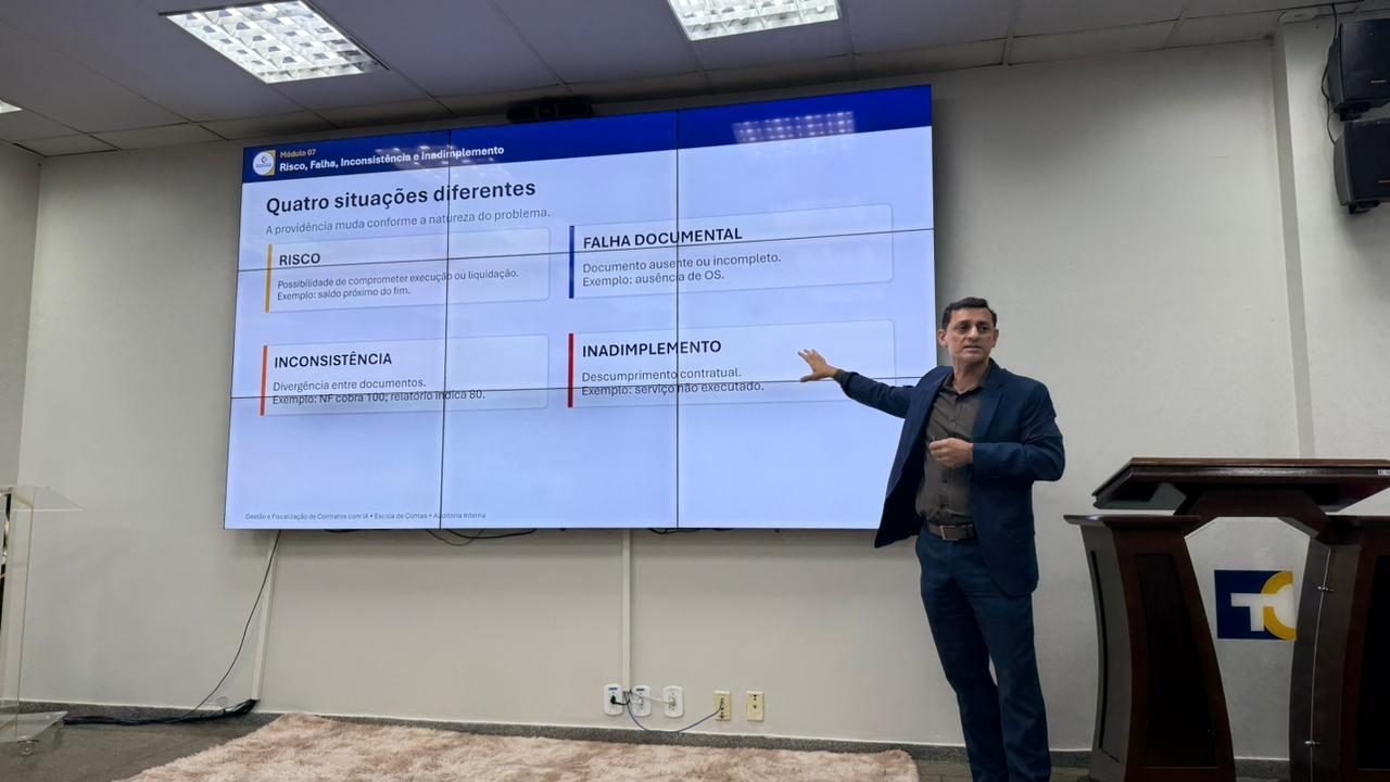 Tribunal de Contas do Amapá finaliza ciclo de capacitação em fiscalização de contratos administrativos