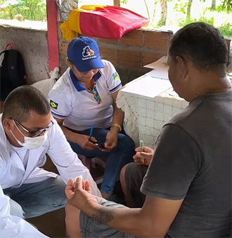 Ação da Saúde leva atendimentos ao assentamento Curicaca e fortalece atenção básica em Itaubal