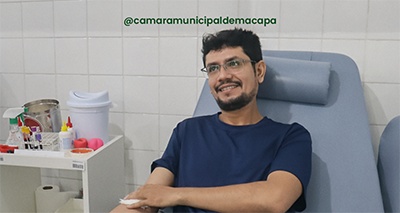 Campanha da Câmara de Macapá incentiva servidores à doação de sangue no Hemoap