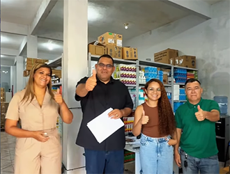 Elielson Moraes destaca chegada de novo caminhão de medicamentos em Porto Grande