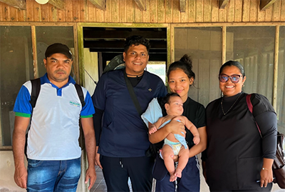 Equipe de Saúde da Família leva atendimento à comunidade de São Miguel do Flexal, em Pracuúba