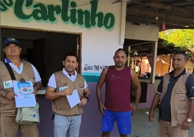 Itaubal identifica batedeiras de açaí que cumprem exigências sanitárias