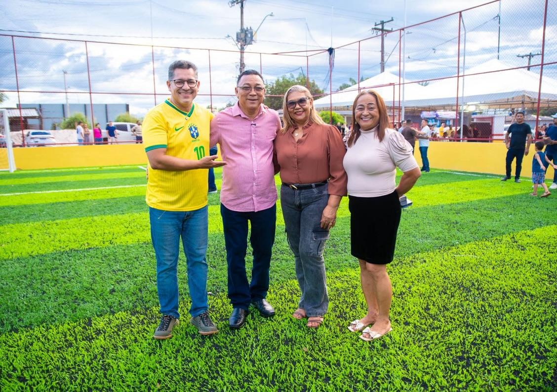 Mazagão reinaugura Arena da Olaria e inicia ciclo de revitalizações esportivas