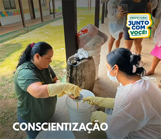 Oiapoque promove oficina de sabão ecológico e fortalece ações de educação ambiental