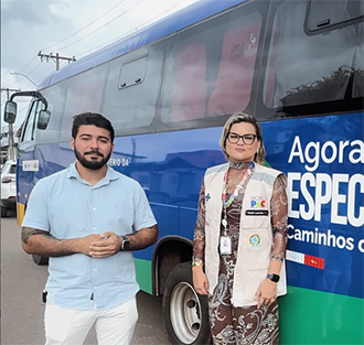 Oiapoque recebe micro-ônibus para reforçar transporte de pacientes do SUS