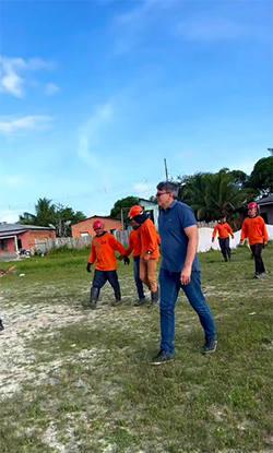 Pracuúba inicia construção de escola com quadra coberta na comunidade do Cujubim