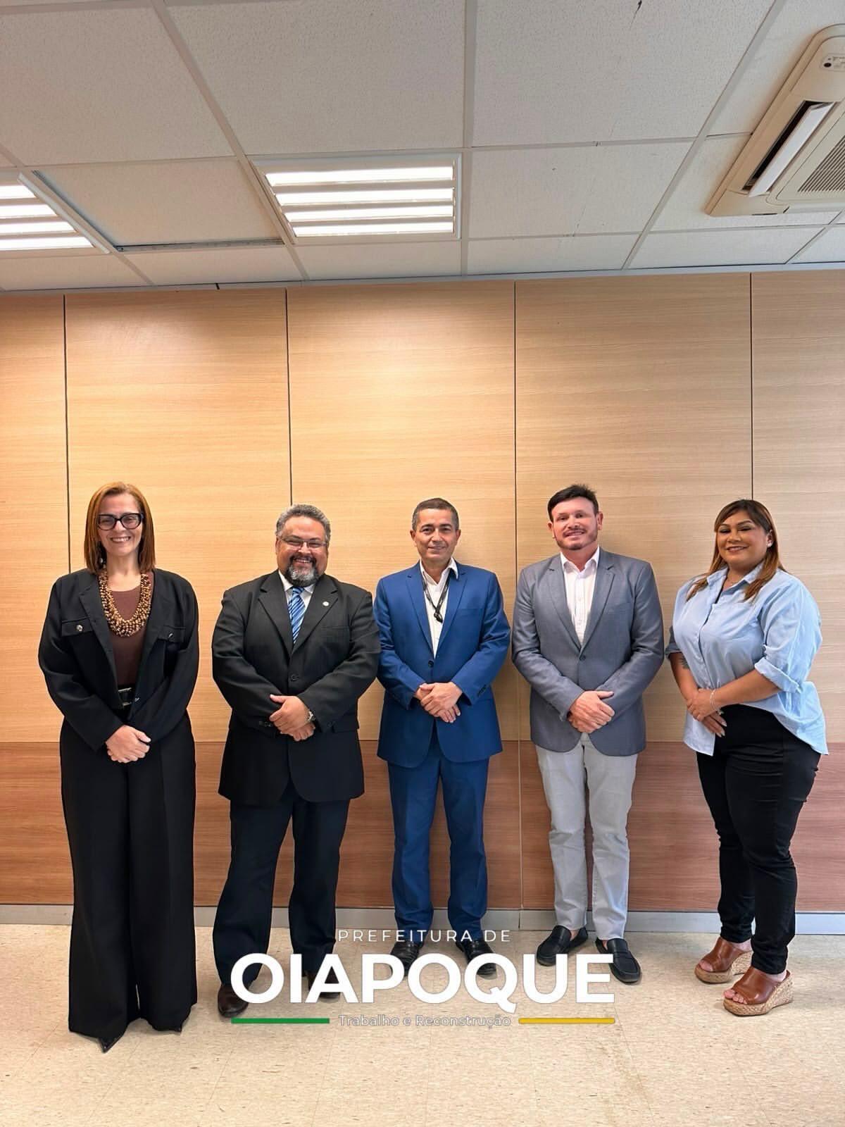 Prefeito Inácio Maciel cumpre agenda em Brasília em busca de investimentos para Oiapoque